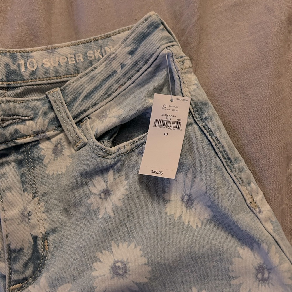 Girls Gap super skinny jeans size 10